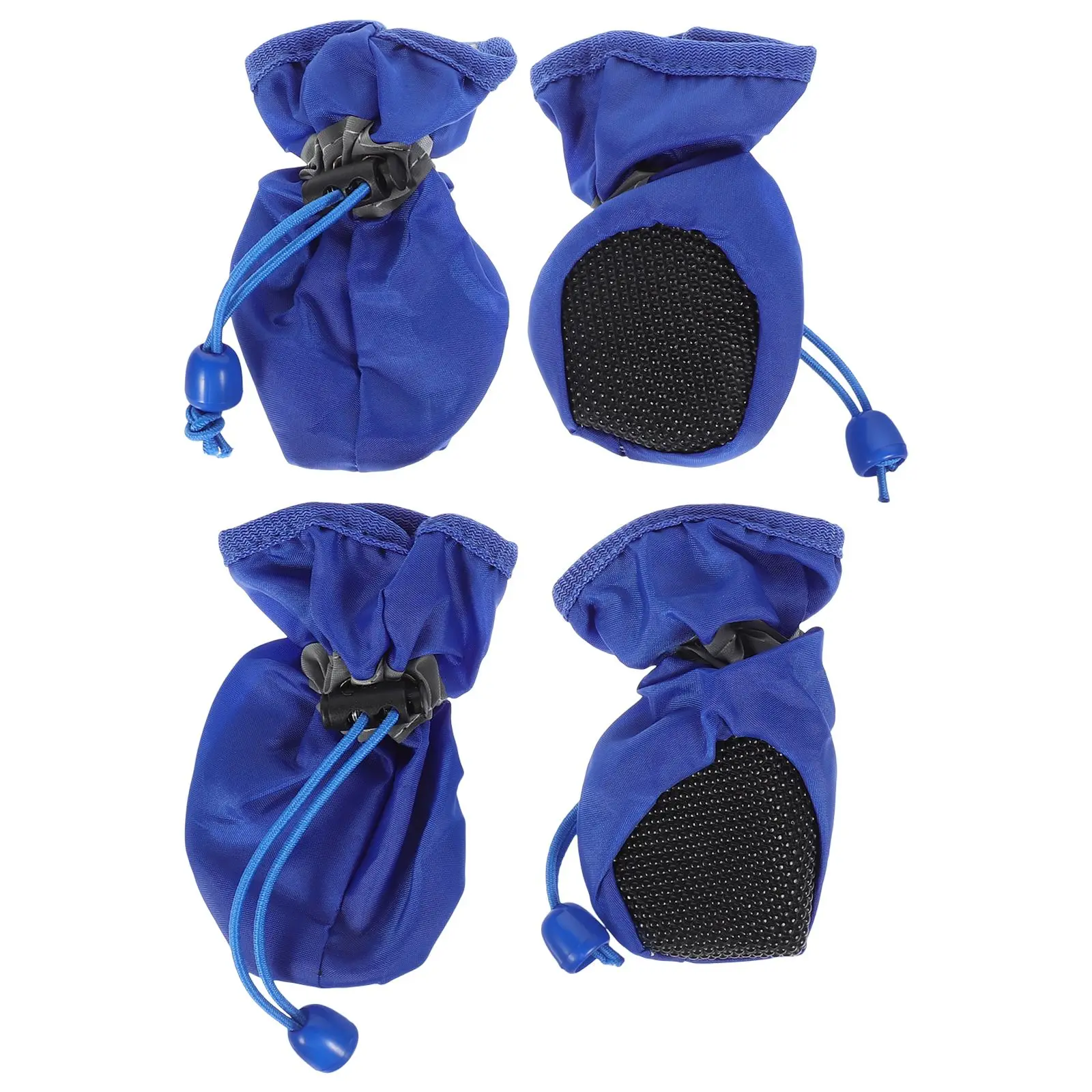 

4 Pcs Dog Boots Waterproof Shoes for Small Dogs Protector Anti Slip Sole Booties Pet Dog Shoes Soft Warmth