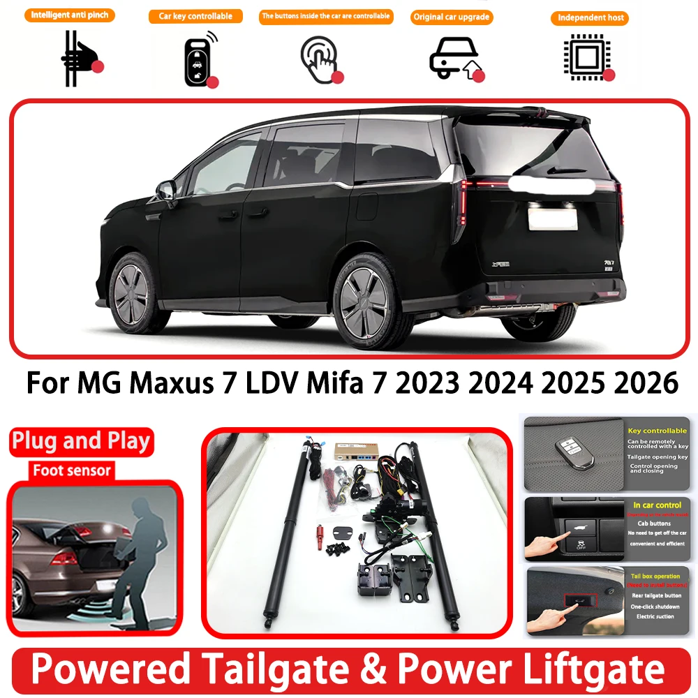 for MG Maxus 7 LDV Mifa 7 2023 2024 2025 2026 OEM Plug and Play Auto Powered Tailgate Power Liftgate Rear Trunk Opener System
