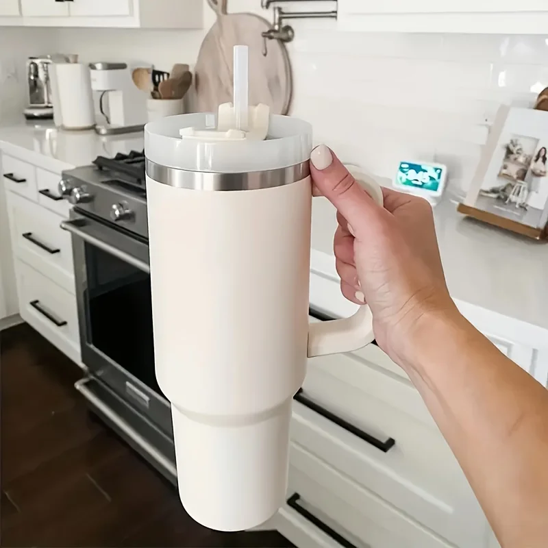 Quencher H2.0 FlowState 40oz Stainless Steel Vacuum Insulated Tumbler With Lid And Straw For Water, Iced Tea Or Coffee And More