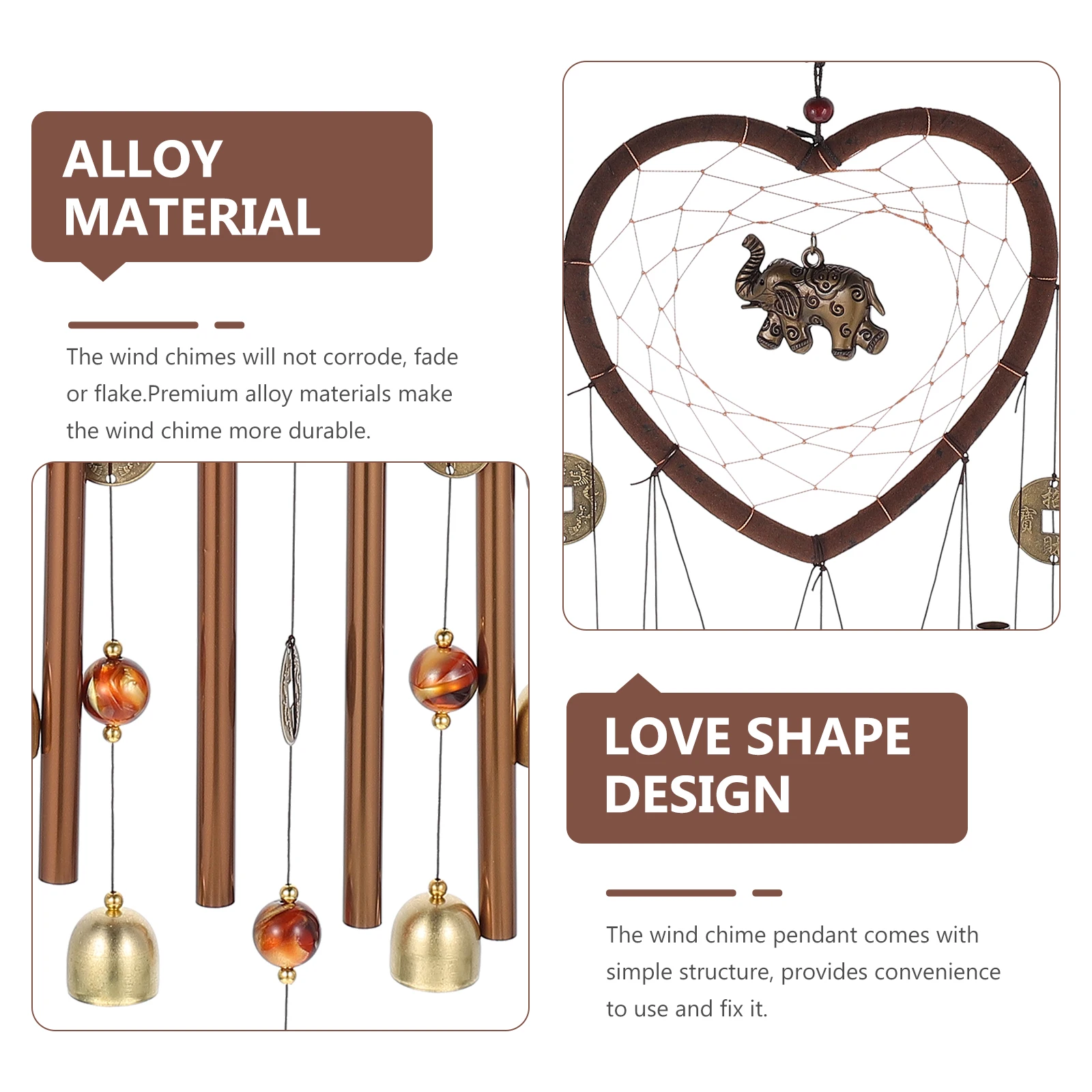

Dream Catcher Pendant Garden Decor Decorations Vintage Home Wind Bell Hanging Japanese-style