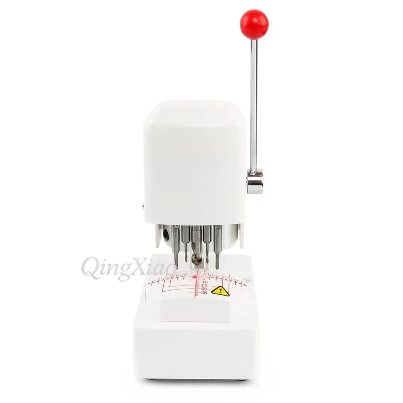 CP-10C Pattern Drilling Machine Sample Drill Three Hole Puncher Eyewear Processing High Frequency Drill High Speed Motor