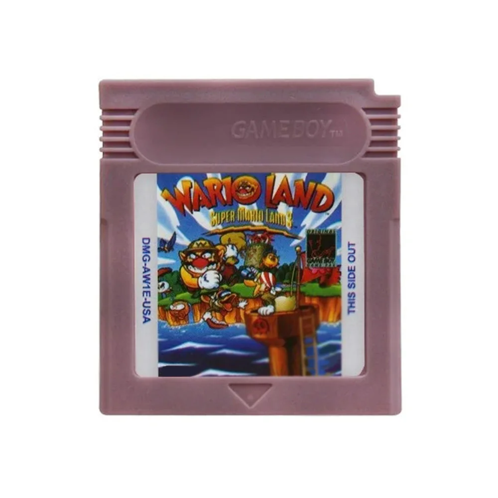 GBC 16 Bit Game Video Game Cartridge Console Card Wario Land Donkey Kong Wario Land 2 Yoshi for GBC/GBA