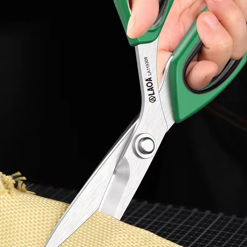 Imagem -06 - Laoa-multifunções Tesoura de Costura Industrial Tailor Scissors Ferramenta de Corte de Pano de Alimentos Cozinha Profissional Aço Inoxidável