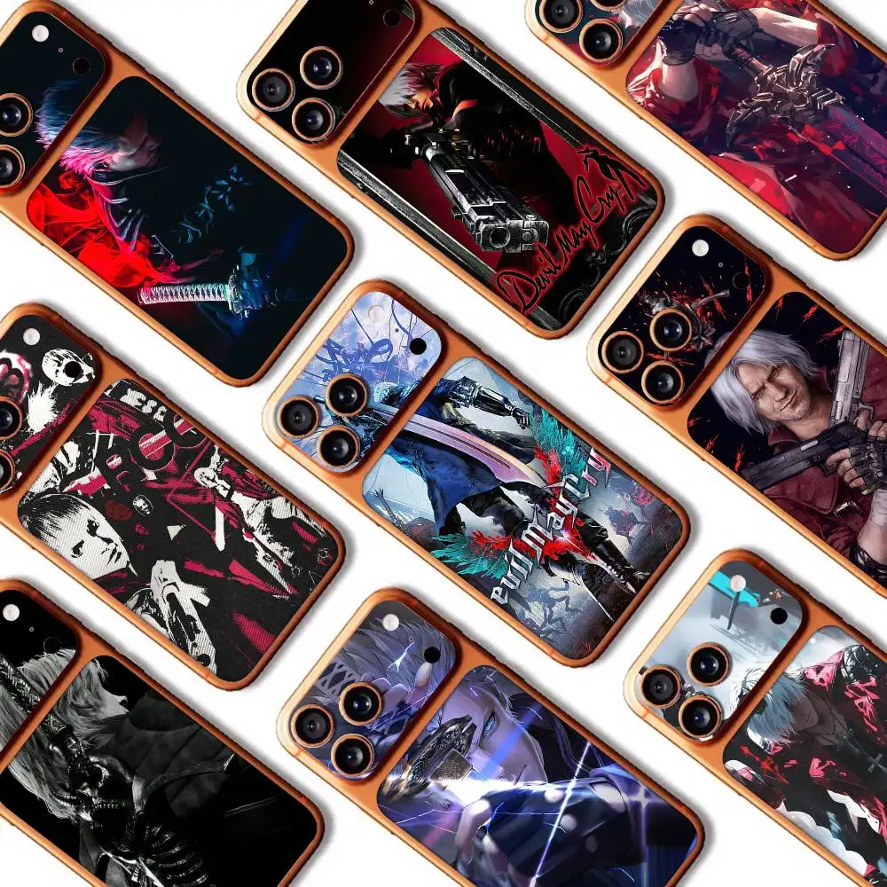 

Action Game D-Devil May Cry For Apple IPhone 17 Pro 17 Pro Max Back Cover Decal Wrap Skin Colorful Rear Protective Sticker Film