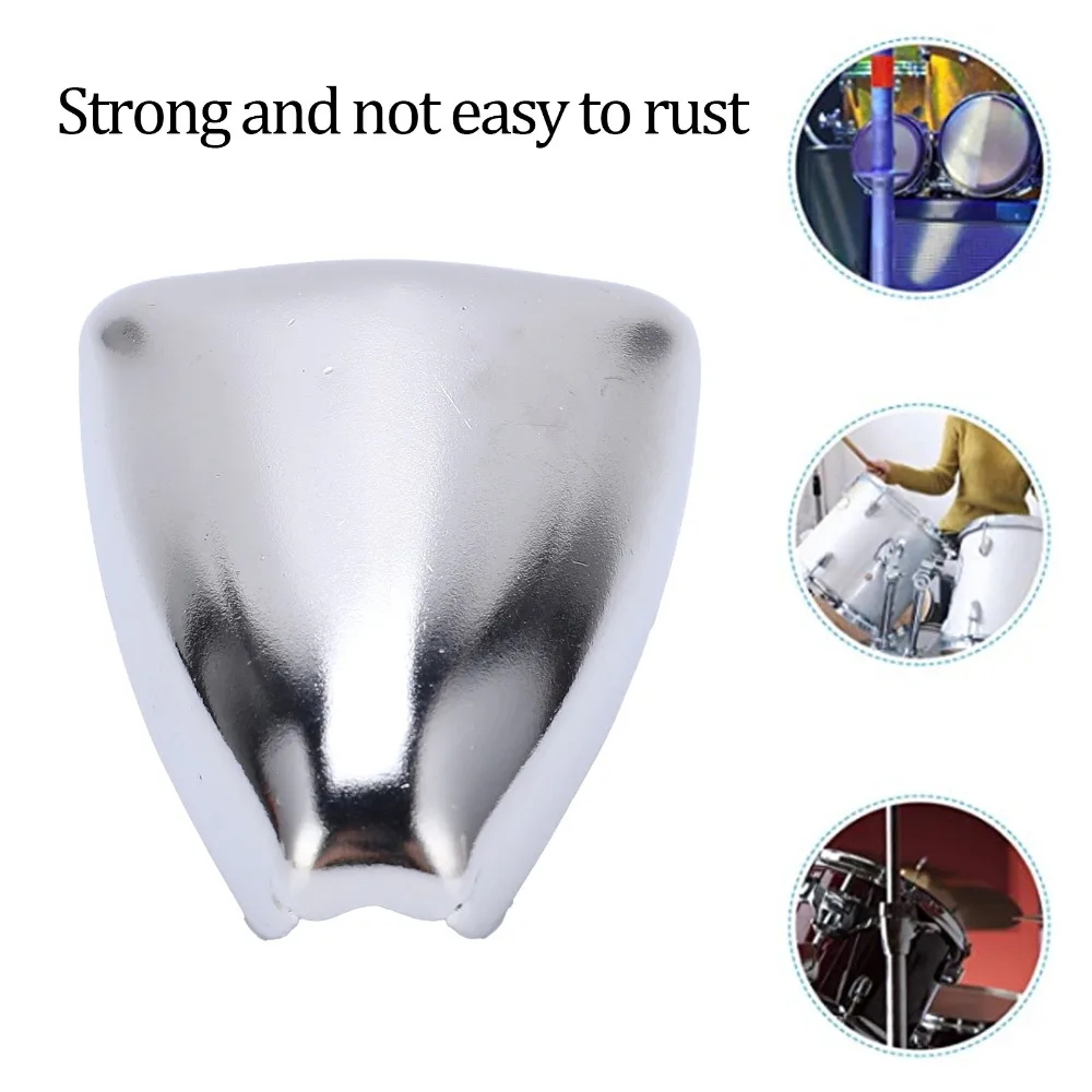 5PCS Durable Silver Drum Lug Iron Metal Drum Claw Hook Drum Hardware Replacement For Drum Set