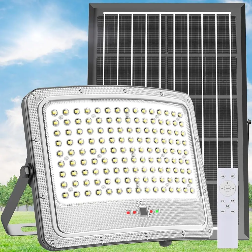 

Outdoor 2000W Parking Lot Lights, 65000LM Dusk to Dawn, IP67 Waterproof Security Lighting for Commercial, Yard, Garden, and Pool