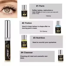 Semipermanente Augenbrauenmaske, Wimpernverstärkungsset, Wimpernfärbemaske, Ernährungsmaske, Ernährungsfärbung, langanhaltende Locken