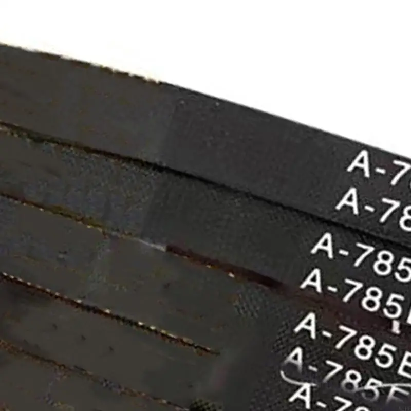Rubber Washer Belt A-785E 785mm Black Drive Belt with Fine Texture for Washing Machine Belt Replacement,Repair Service and Daily