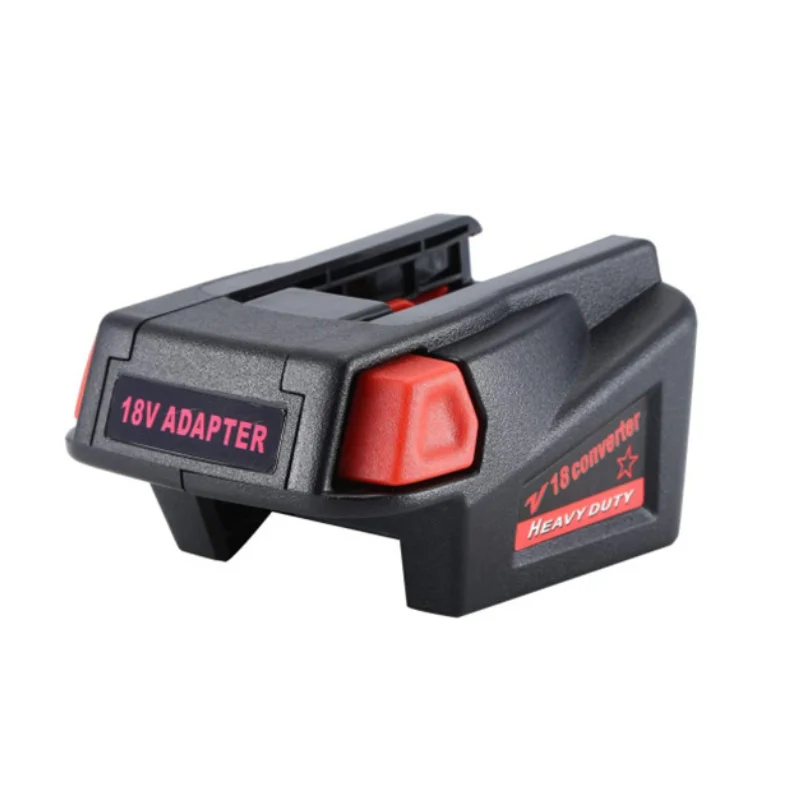 Conversor adaptador de bateria com porta USB, M18V18, bateria de íons de lítio Milwaukee 18V para Milwaukee V18 18 18V NI-CD