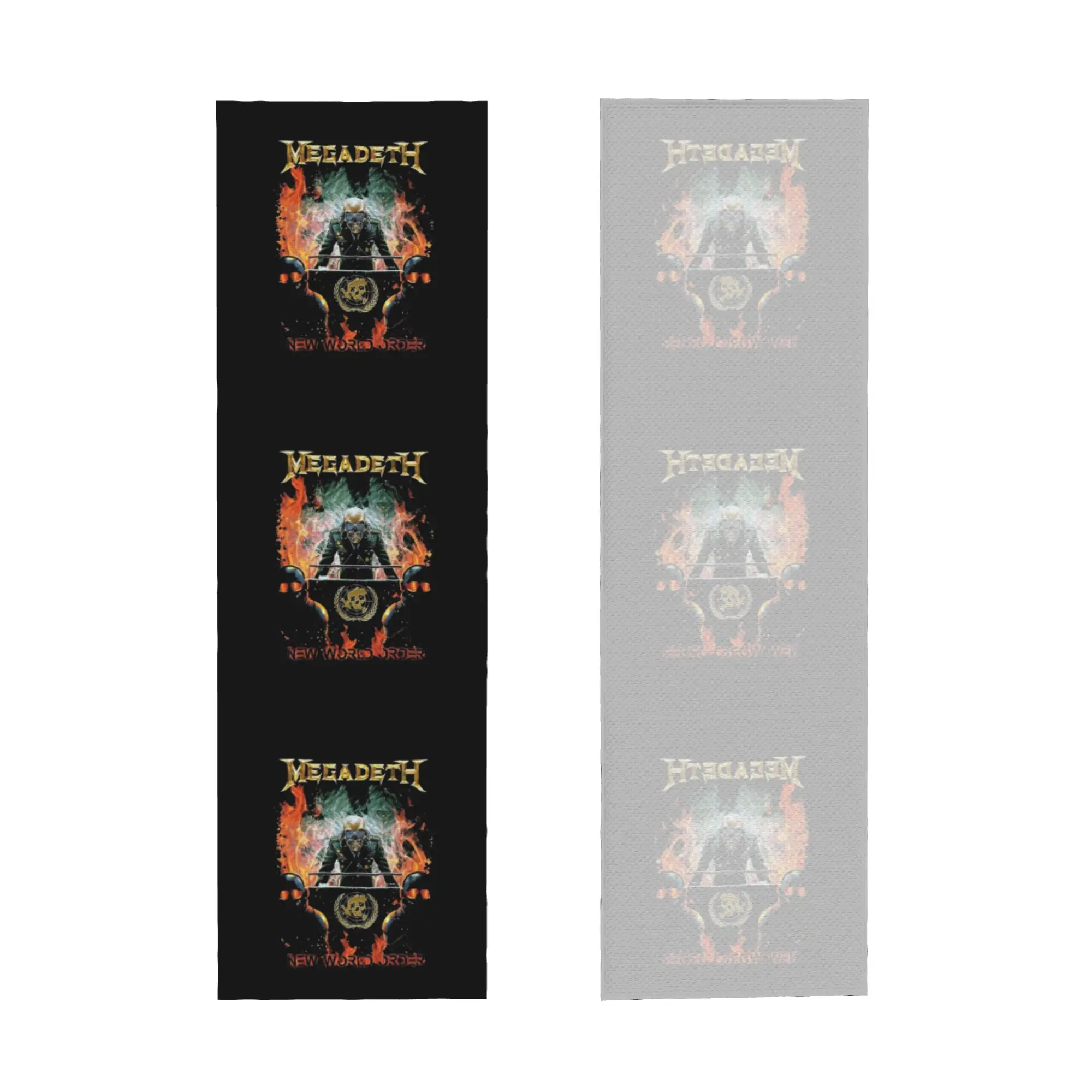 Megadeths New World Order In Fire Cold Exercise Towel Rock Band Yoga And Fitness Running Outdoor Activities Travelling Towels