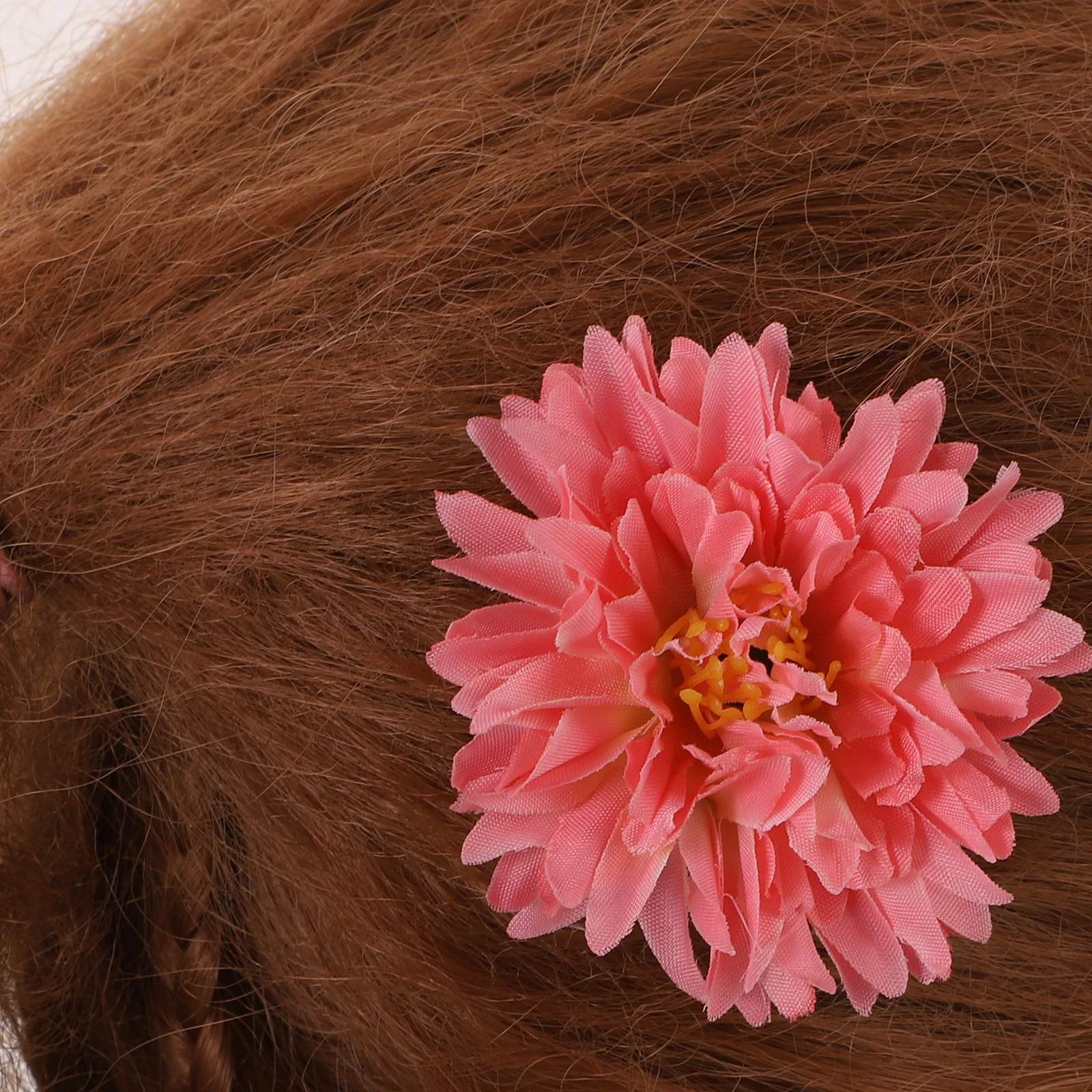 

21Pcs Layered Petal Flower Hair Clips 3d Design Realistic Lovely Girls Women Headwear Decor