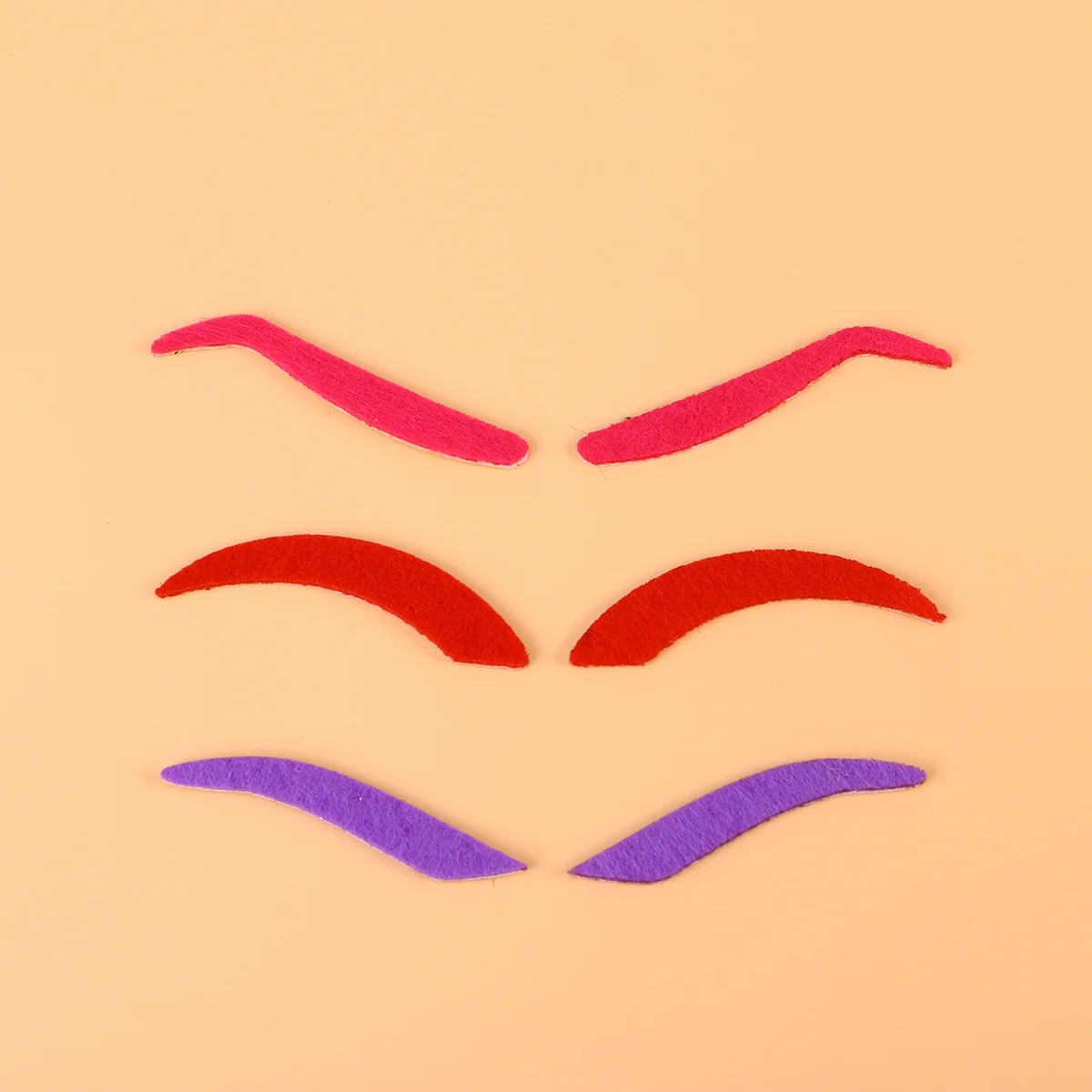 5Pcs Halloween Eyebrows 4 Kinds 5 Colors Fox Witch Corpse Cosplay Costume Accessory Masquerade Party Props Halloween Eyebrows