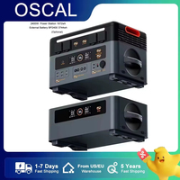 Oscal PowerMax 2400 Portable Power Station Outdoor Generator 2400W 1872Wh  WIFI Solar Panels External Battery （3744Wh) Optional