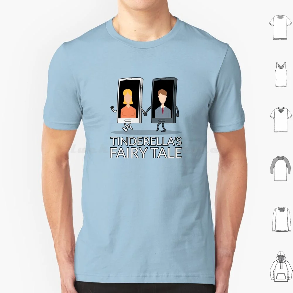 Tinderella's Fairy Tale-Social Media Influencer Social Media Trends Funny Social Media T Shirt Big Size 100% Cotton Funny