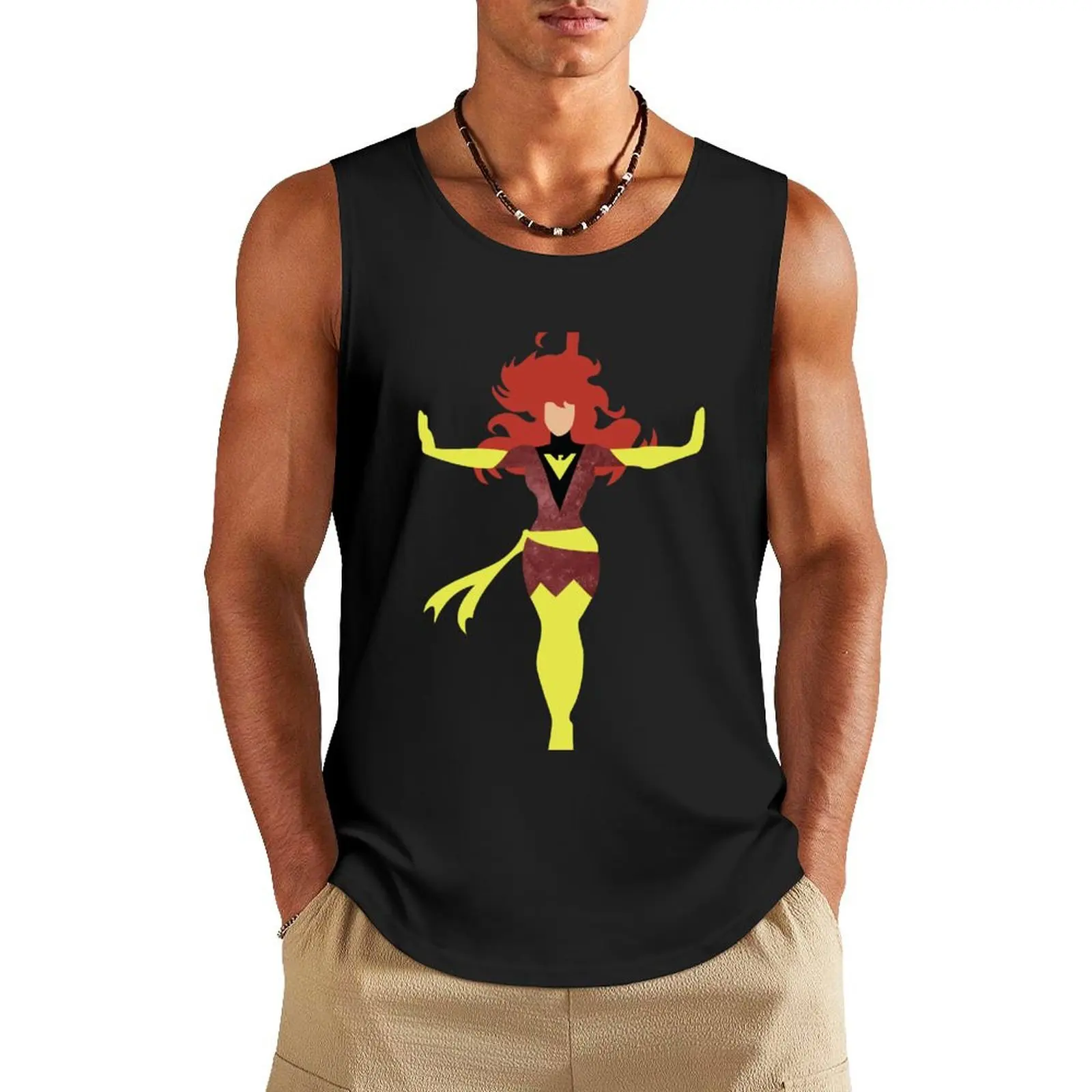 Dark Phoenix Galaxy Tank Top summer clothes t-shirts for men man sexy?costume