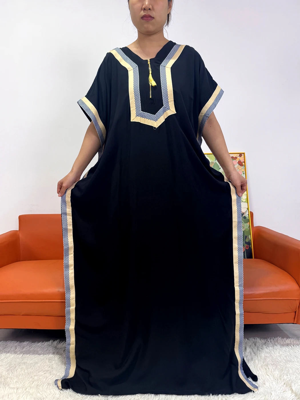 Abayas For Women 2026 Muslim Traditional Cotton Pure Femme Robe Musulmane Islam African Dress Caftan Marocain With Hijabs LT492