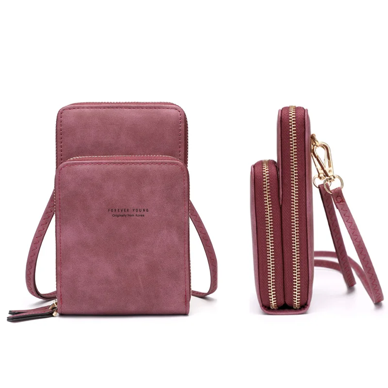 Sac de téléphone portable coloré pour femmes, nouvelle collection, livraison directe, mode utilisation quotidienne, porte-cartes, petit sac à bandoulière d'été pour femmes