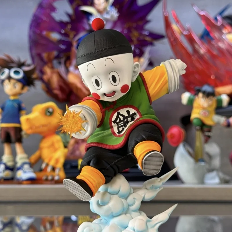 

Новый 16 см/6,3 дюйма аниме Dragon Ball Z Chaoz фигурка Chaozu фигурки героев ПВХ статуя настольный орнамент коллекция модель игрушки подарки
