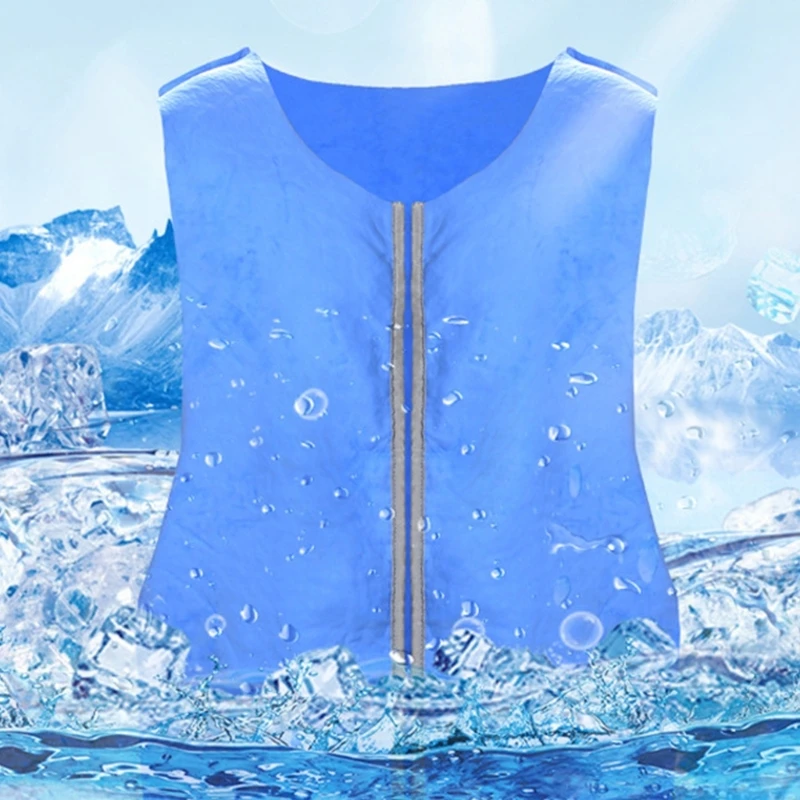 Ice Cooling Vest Cool Shirts For Hot Weather Evaporative Cooling Vest Summer Cooling Vest Cooling Clothes Instant Cool