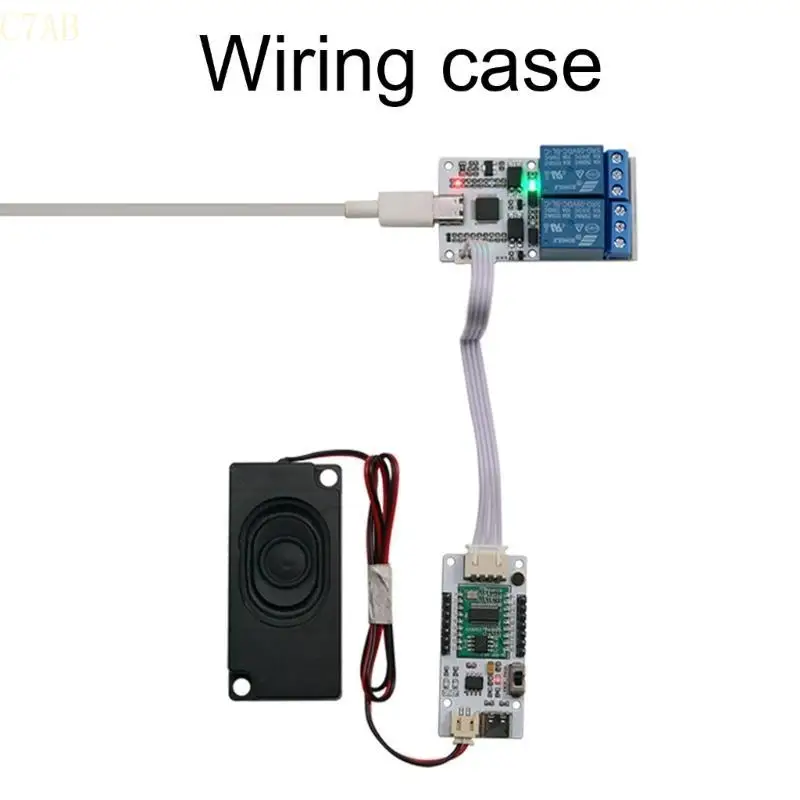 

C7AB USB -датчики распознавания голоса высокая чувствительность для голосового модуля Home Automation