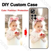 Customize Case for Xiaomi 12T POCO F6 X5 F5 F4 X4 M4 M3 F3 Mi 11 Ultra Lite 5G Redmi Note 10S 9AT Cover DIY Photo Silicon Funda