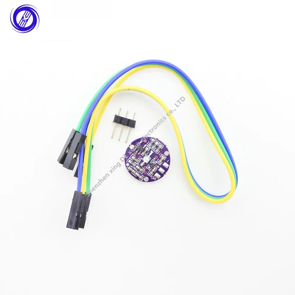 Kit Sensor de Pulso Módulo de Freqüência Cardíaca Pulsesensor com Encaixe