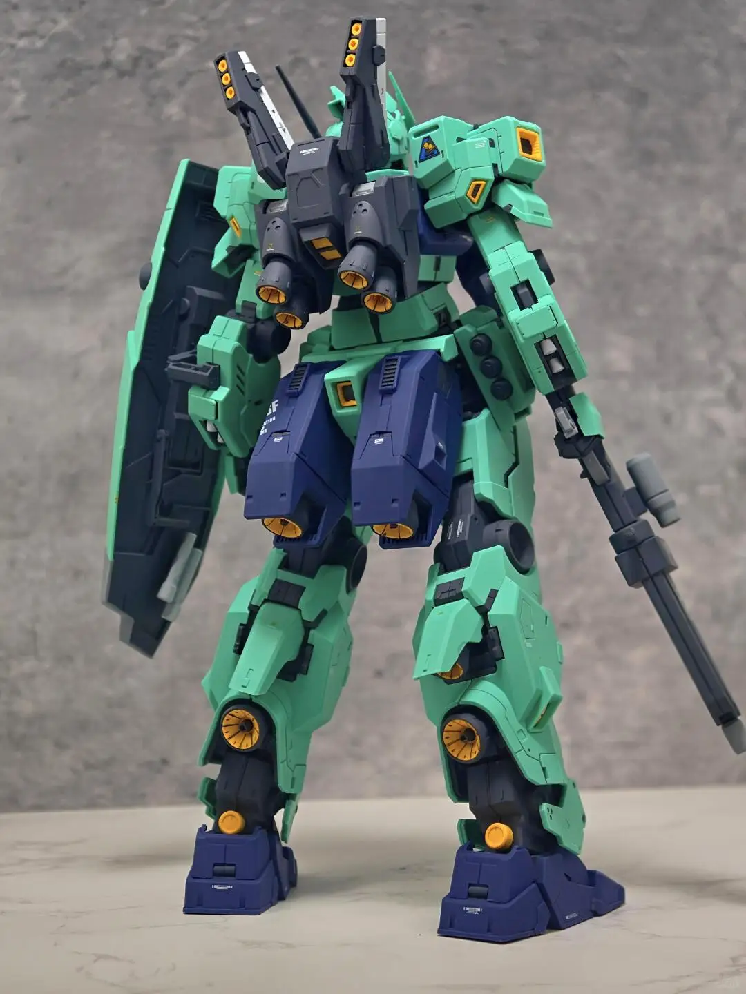 متوفر JIAOLAO نموذج JEDA Vol.2 الجزء الثاني MG 1/100 عمل الشكل التجمع أطقم منمذجة RGM-88X لعبة ملونة خاصة هدية الكريسماس