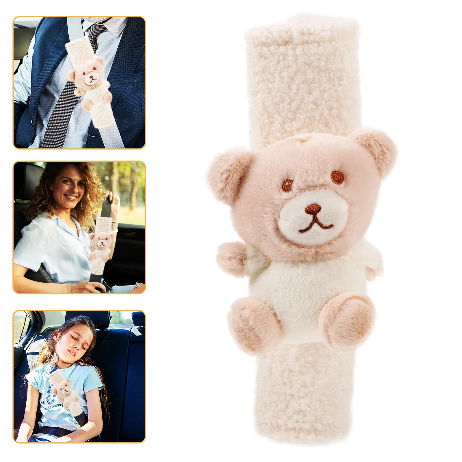 

Cushion with Shoulder Protection Pad Cover for Comfort Easy Install Auto Accessories for Men Women