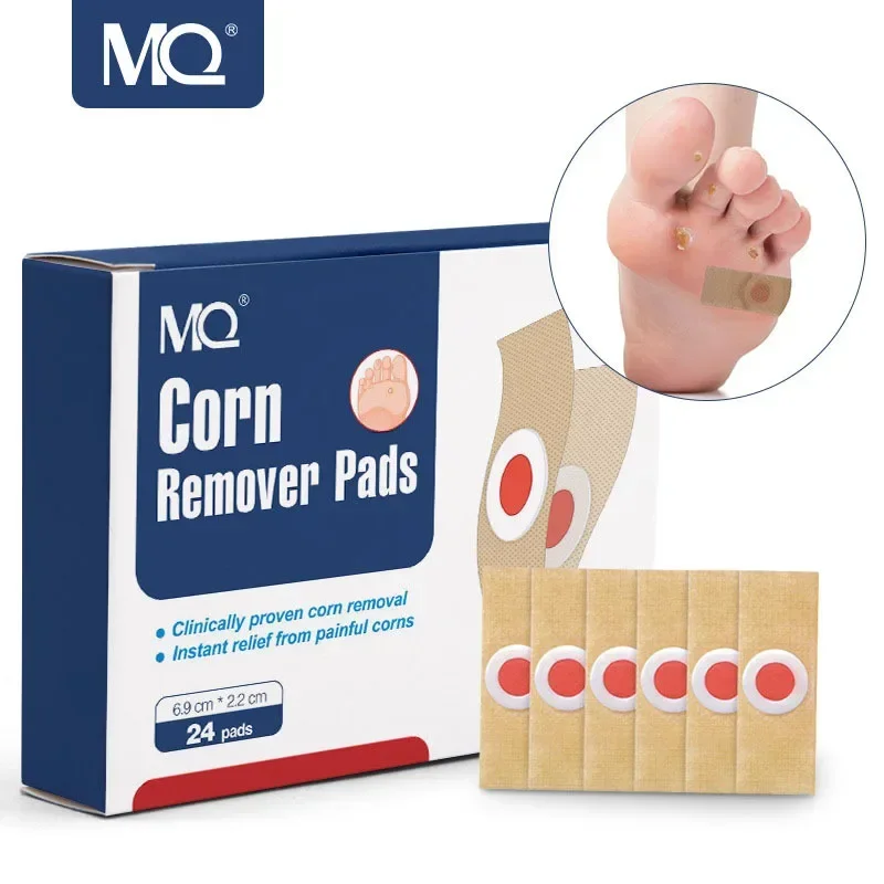 2024 Corn Remover Pads 24 Pads/box of Foot Paste Medicated Plaster  Chinese Medical Plaster  Hot Patch  Beauty Health