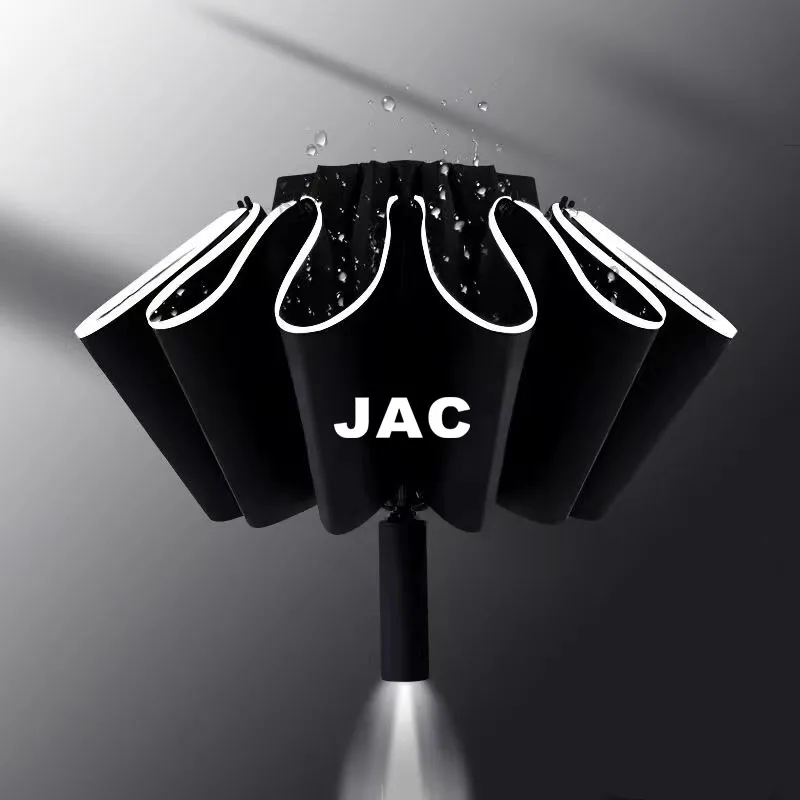 

Automatic Umbrella with LED Reflective Strip Rain Wind Umbrella For JAC S2 J3 Board JS2 S3 J2 S5 T8 Refine J5 J6 J4 Vapour