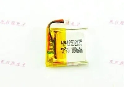 

Smart watch battery _3.7v 180mAh LP502025 polymer battery polymer battery manufacturers Rechargeable Li-ion Cell Rechargeable Li