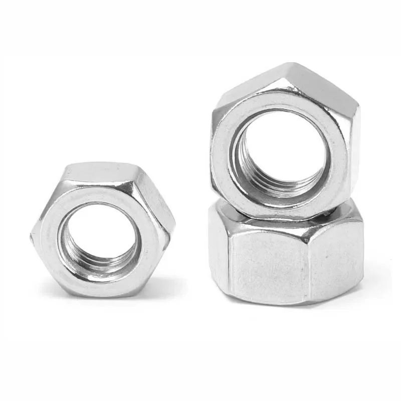 10/52/1pcs 304 Stainless Steel A2 UNF US Coarse Fine Thread Hex Hexagon Nut Hexagon Full Nuts4#、6#、8#、1/4、5/16、3/8、7/16、9