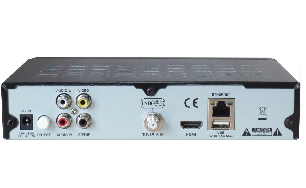 Zgemma H. s 1080p DVB-S2 tuner Enigma2 Linux OS TV decider with smartcard-reader 100 Mbit Ethernet interface