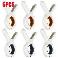 6Pcs Clips Towel Beach Clothes Clamps Chair Clip Hanging Plastic Chairs Large Laundry Drying Pegs Quilt Clothespins Pool Holder