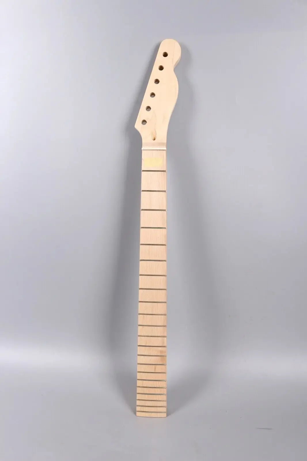 Yinfente 22 Fret Guitar Neck 27 Inch Long Scale Maple Fretboard Bolt on Style Back Strip Unfinished Guitar Parts for DIY Amateur