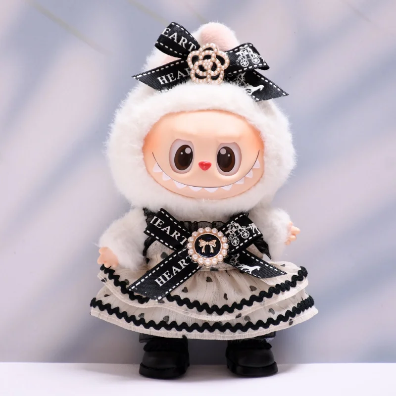 Labubu Doll Clothes Set Crown Princess Dress Accessories 1st 2nd Gen