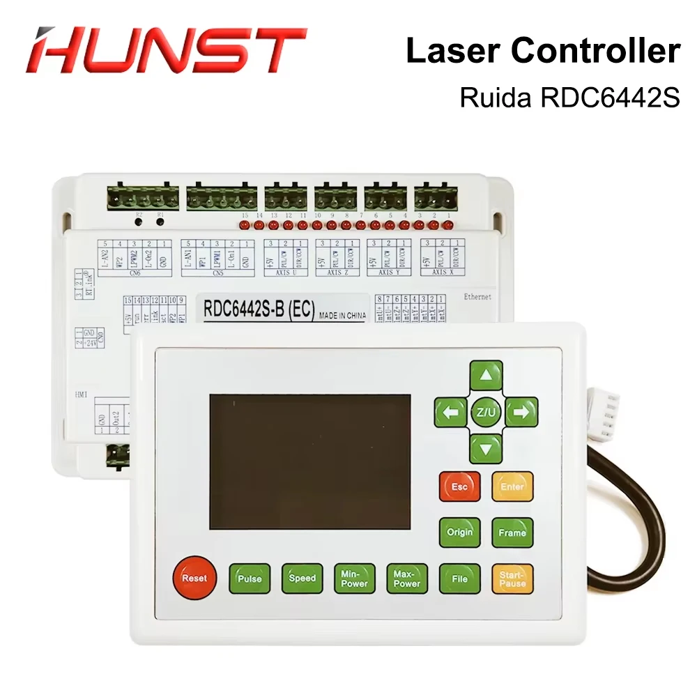 

Контроллер Hunst Ruida RDC6442S RDC6442G для лазерных станков Co2, материнская плата системы управления для лазерной гравировки и резки