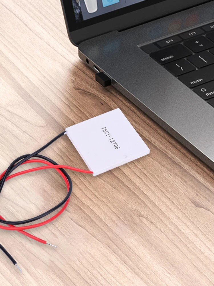 TEC1-12706 أقراص تبريد أشباه الموصلات 12 فولت 5.8A وحدة Peltier Elemente 40x40 مللي متر للتبريد لتوليد الطاقة #4