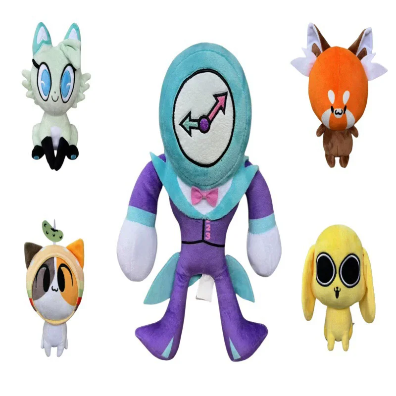 

Анимированный мех Chikn Nuggit, мультяшная фигурка, меховая кавайная плюшевая кукла, аниме-игра, плюшевые игрушки, хорошая коллекционная фигурка, игрушка