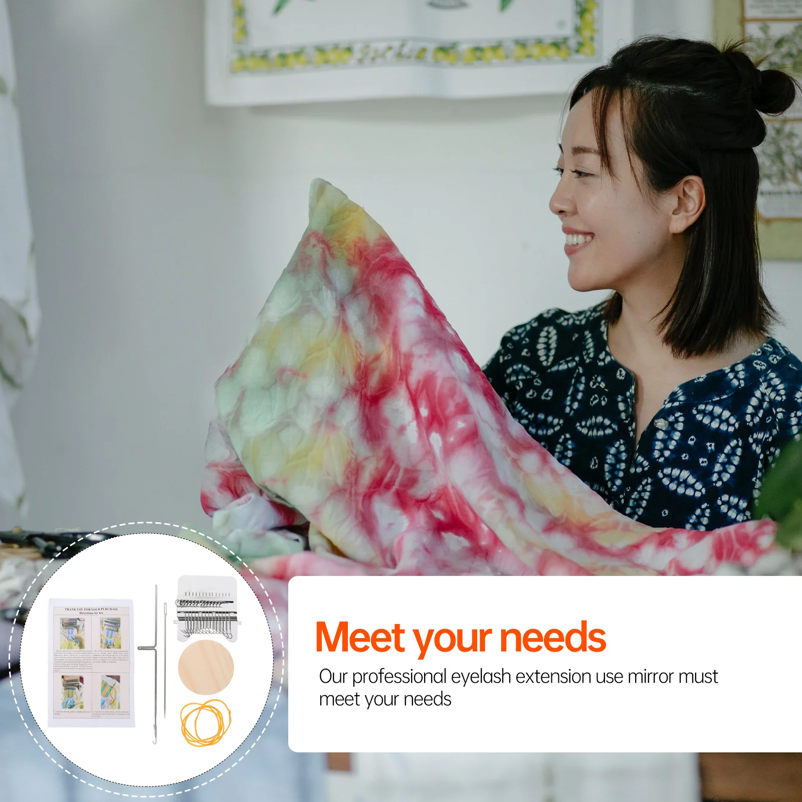 

DIY Weaving Looms Mini Wooden Machine Smooth Comfortable Operation Ancient Craftsmanship Personalized Projects