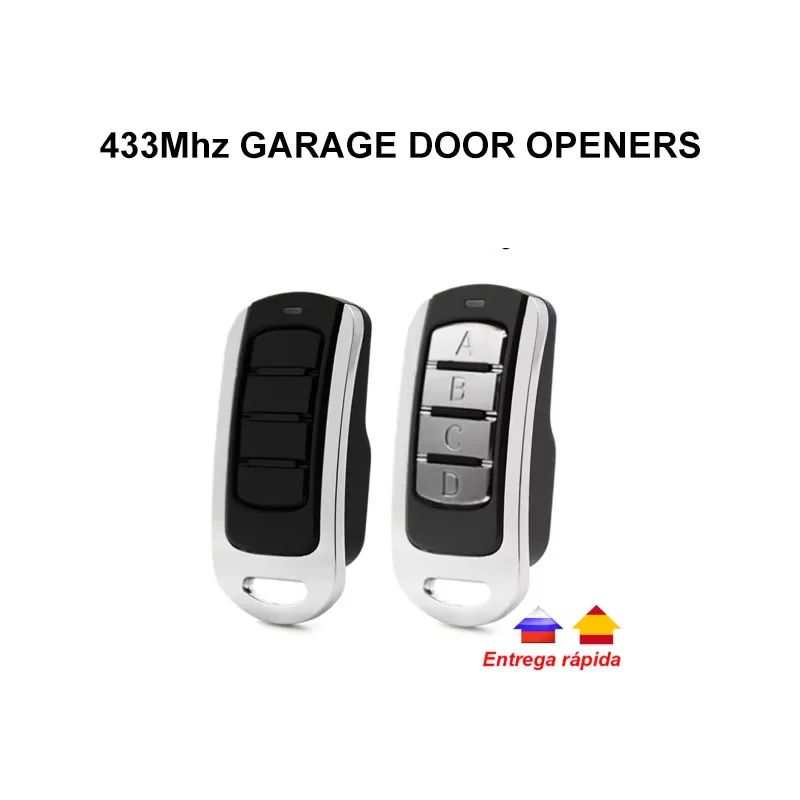 Garage Remote Electronic Gate Control 433mhz Gate Key Fob Command Hand Transmitter Wireless Remote Control Of Shutter Door