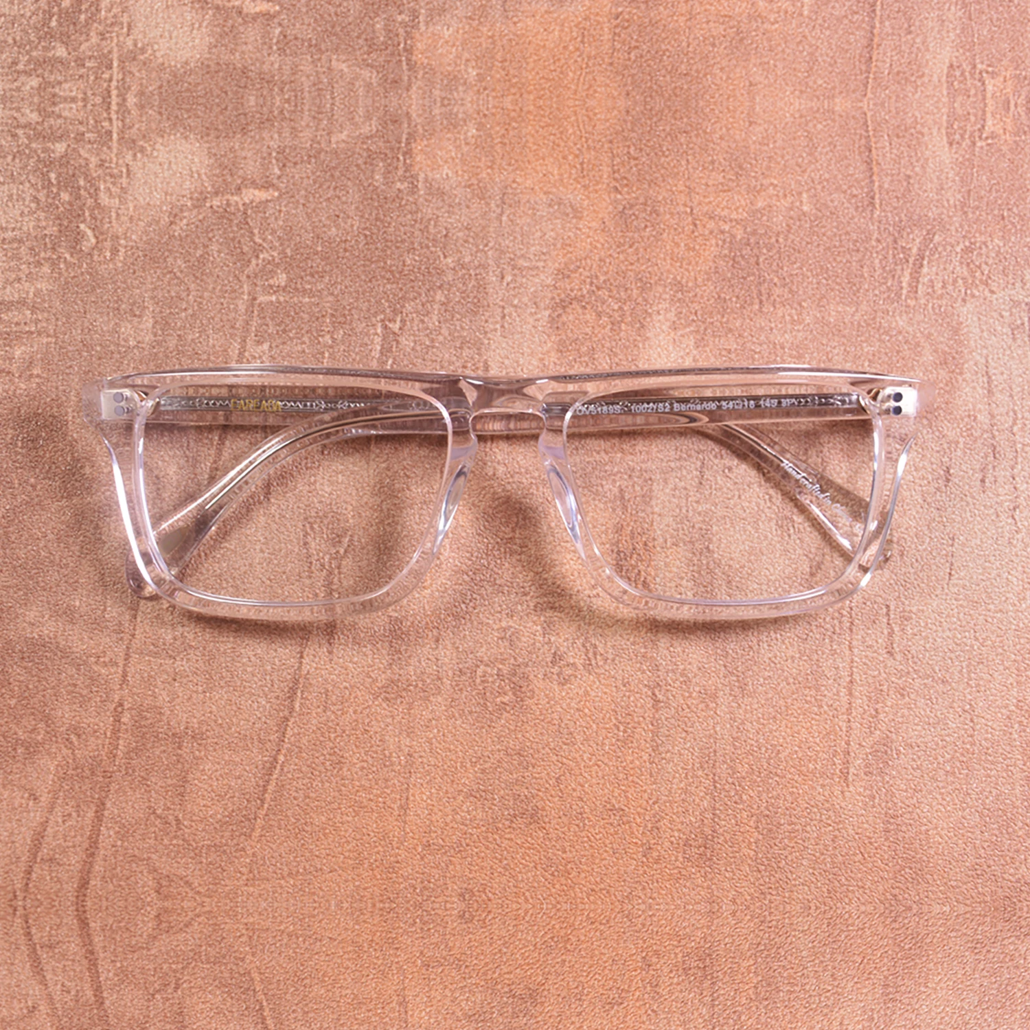 Iron Man Eyeglasses Frame Rectangle Square Acetate Frame for Men Black Prescription Glasses Frame Robert Downey  Jr. Eyewear