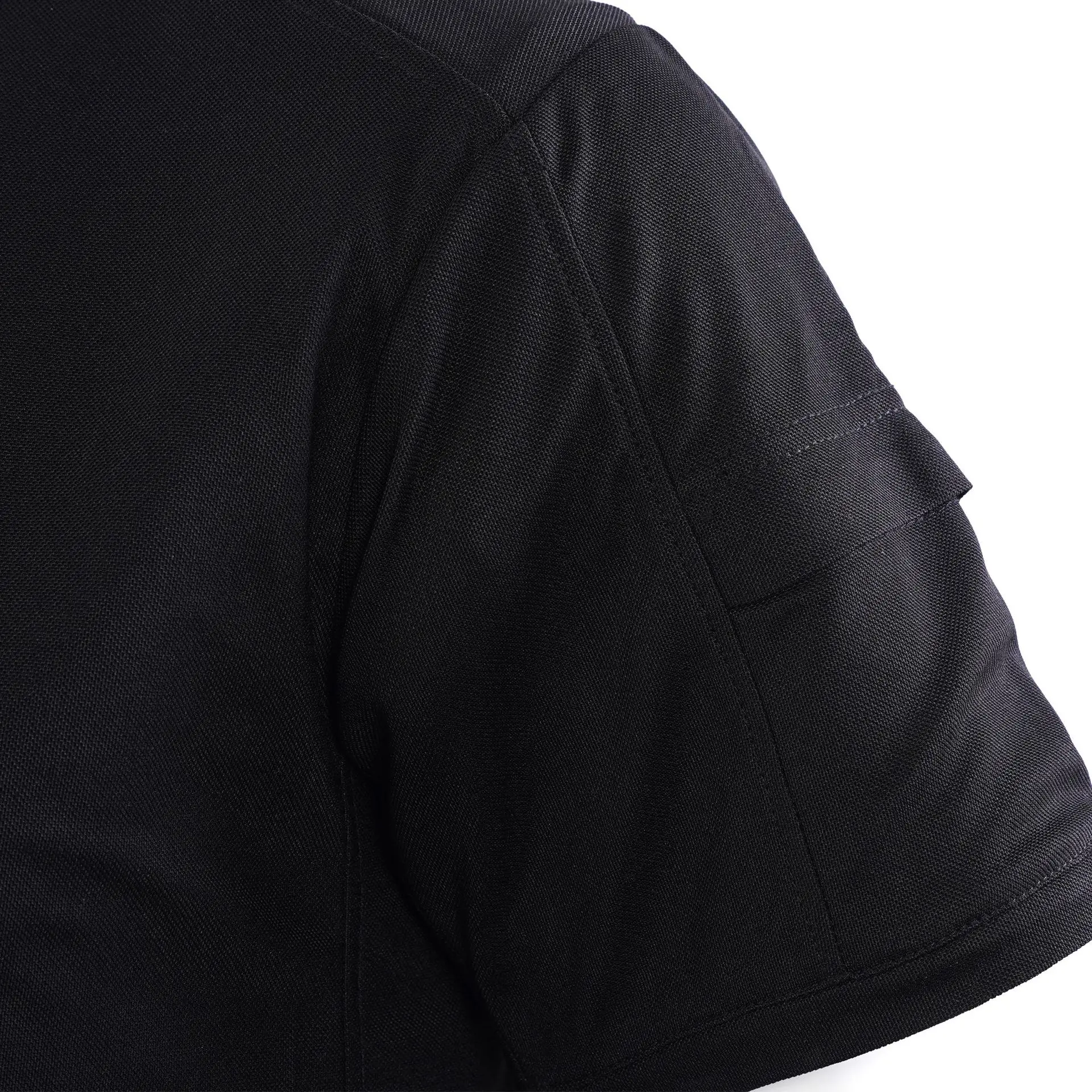 Anti-puncture Short-sleeved Black Soft Flexible Anti-cut Clothing Wear-resistant and Cool Easy To Clean Protective Clothing