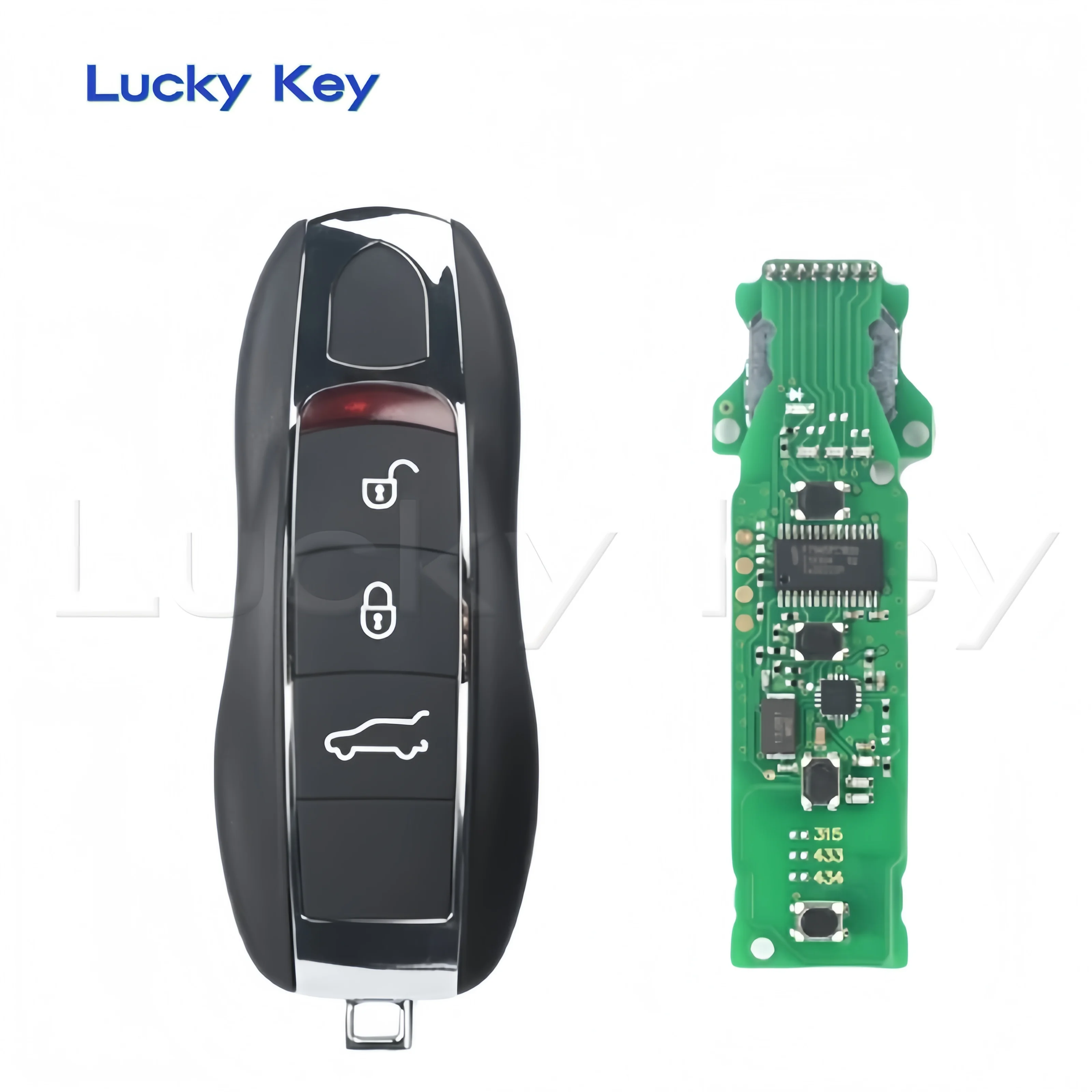 3/4 زر 315/433/434 ميجا هرتز بدون مفتاح الذهاب مفتاح بعيد كايين 9-11 718 بانيرا تايكان ماكان باناميرا مفتاح ذكي KR55WK50138 PCF7945P