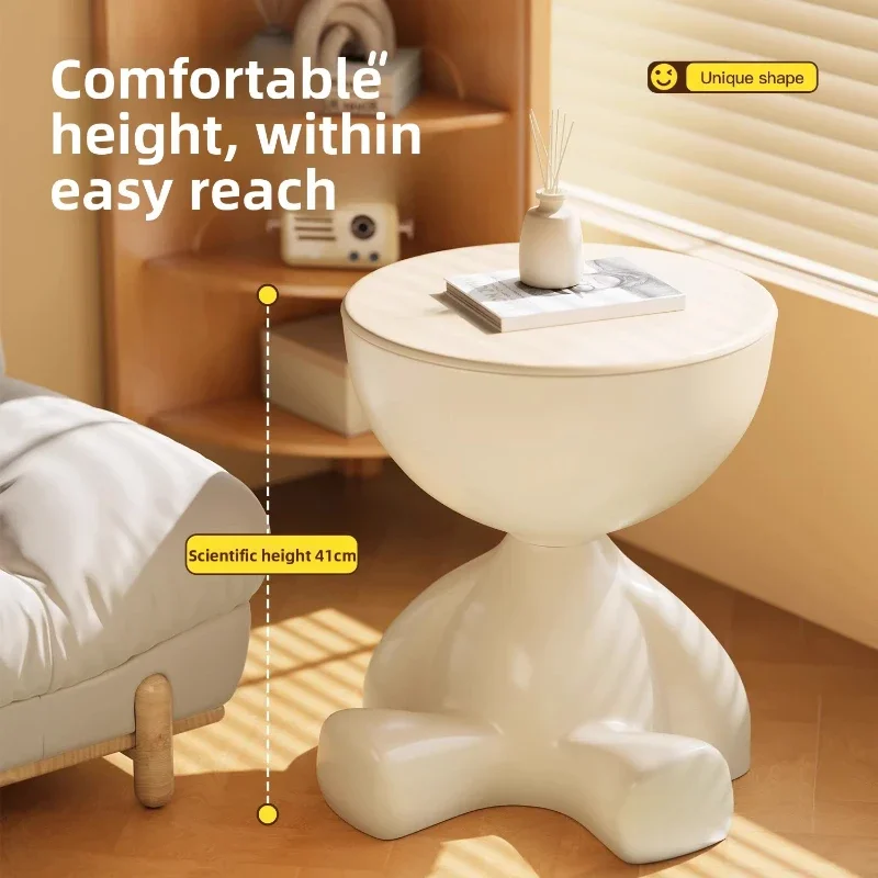 طاولة بجانب السرير، غرفة نوم إبداعية، خزانة بجانب السرير، غرفة المعيشة، أريكة المشاهير على الإنترنت، جانب عدة طاولات تخزين #2