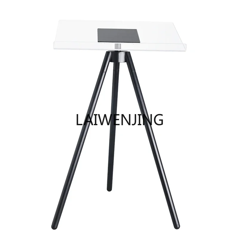 

LYN album display stand floor-to-ceiling acrylic bookstore photo album turn page reading big book table tripod magazine rack