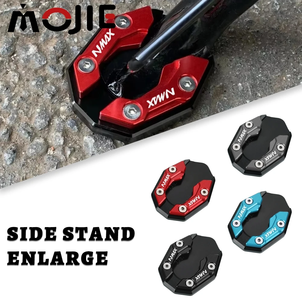 

For YAMAHA N-MAX NMAX 125 155 NMAX155 NMAX125 2015-2024 2025 2026 Motorcycle Kickstand Enlarger Side Stand Extension Plate Pad