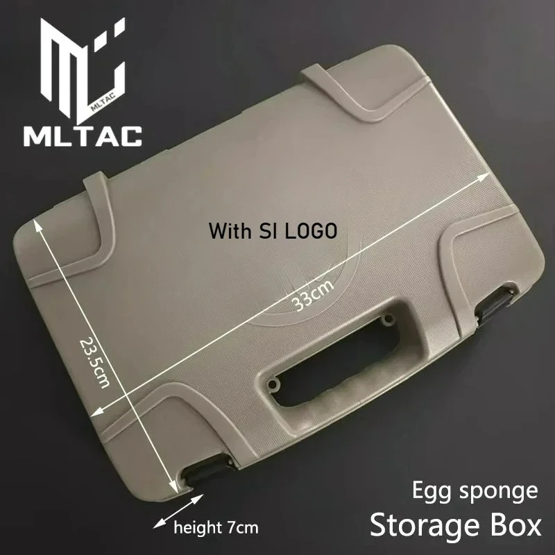 Tactical SI Storage Box Gloc G17 G18 G19 Kit Suitcase Hunting Box Security Airsoft Protable Outdoor Waterproof Tool Box