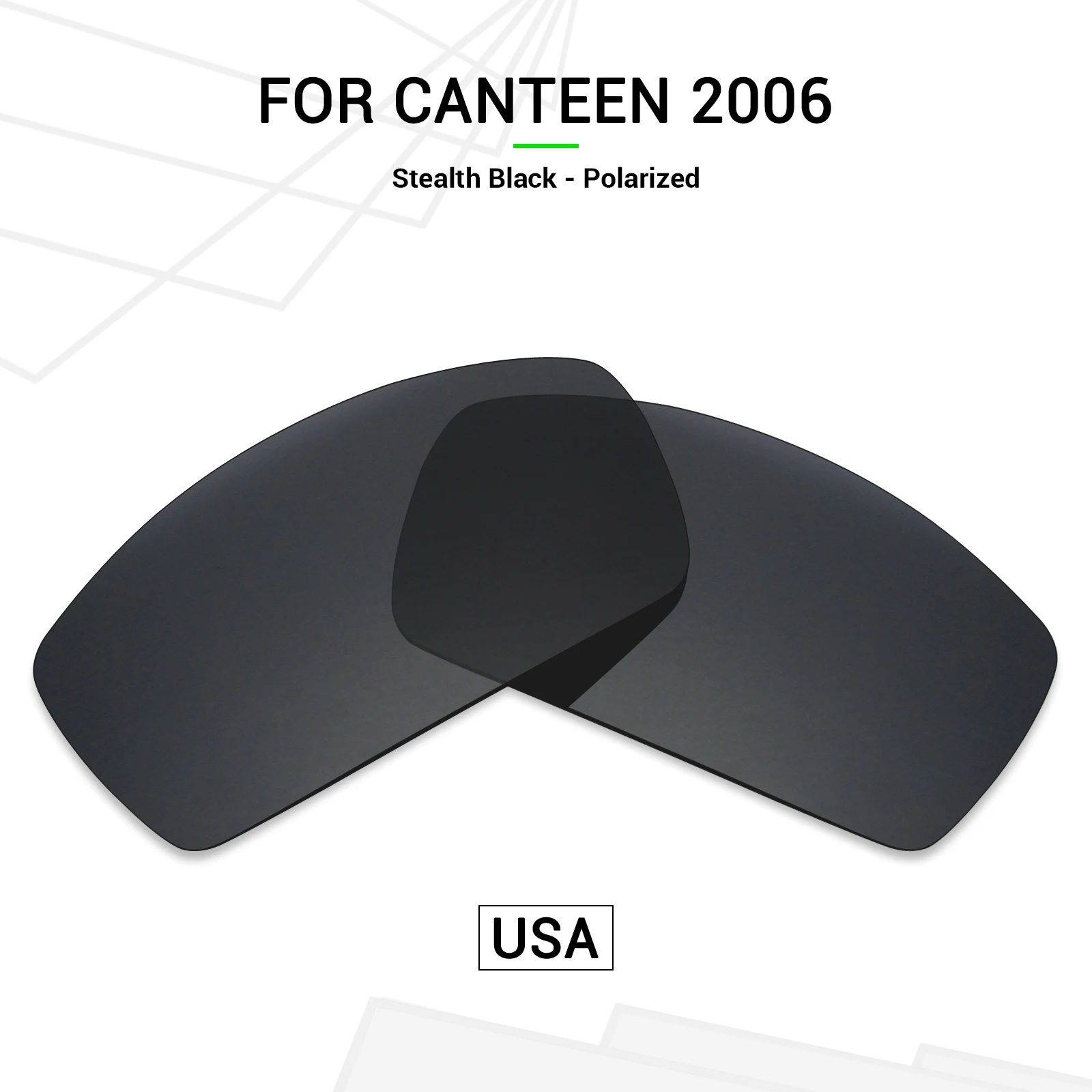 SNARK POLARIZED Replacement Lenses for Oakley Canteen 2006 Sunglasses - Multiple Options