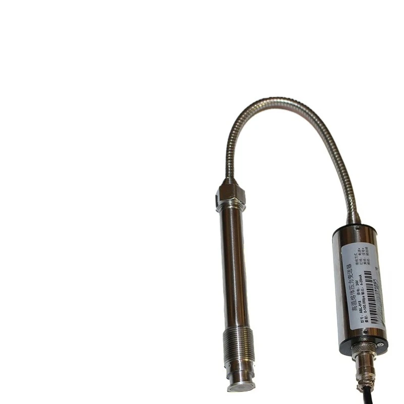 

High temperature melt pressure sensor, straight rod soft rod type temperature and pressure